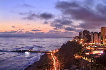 Lima at night