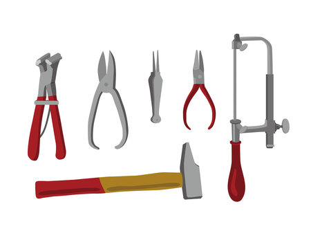 various Tools vector set