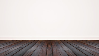 hardwood floor and white wall