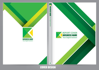 Annual report cover design