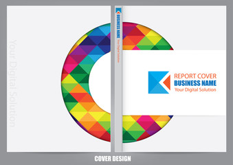 Annual report cover design
