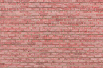 Brick wall made from Red bricks.