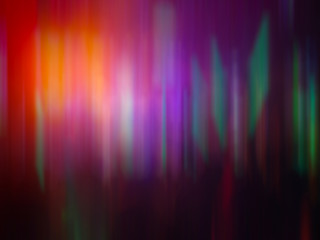 Colorful Rainbow Aurora Light Motion Effect Music Technology Sci