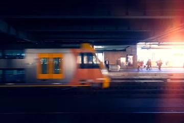Fototapeten U-Bahn-Plattform © 孤飞的鹤
