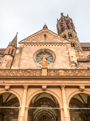 Obraz premium Corridor of Freiburg minster cathedral