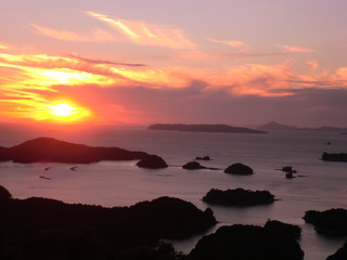 九十九島(展海峰より)