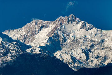 View on Kangchenjunga from Pelling, Sikkim, India