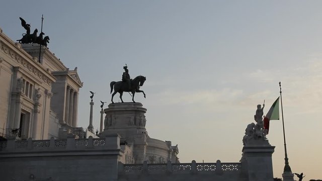 WS LA LD Monumento Nazionale A Vittorio Emanuele II / Rome, Italy