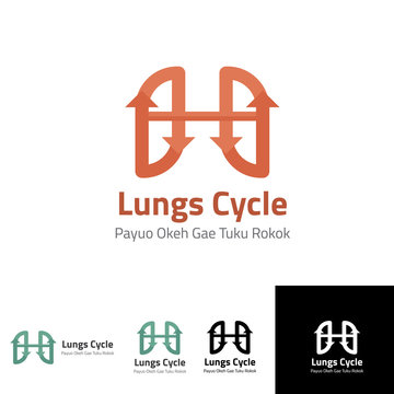 Lungs Cycle with arrow around