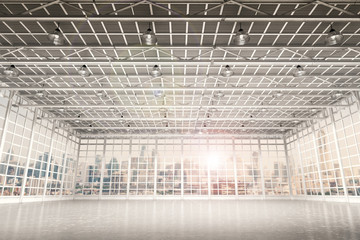 interior empty factory