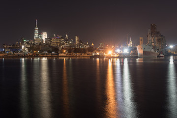 Fototapeta na wymiar New York City View from Sunset Park