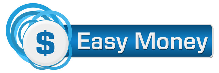 Easy Money Blue Rings Horizontal 