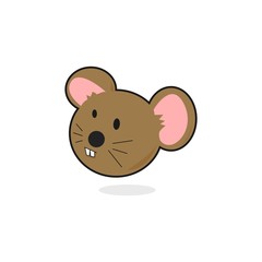 Cartoon Mouse or Rat Face