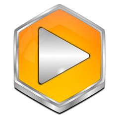 Play Button - 3D illustration