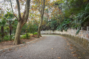 Wuxi Nianhuawan natural park in Jiangsu province,China.