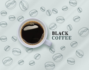 Coffee cup design vector design