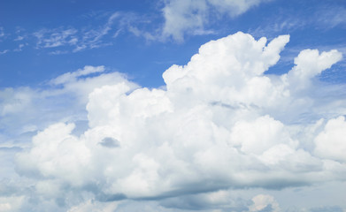 clouds and blue sky