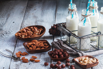 Vegan milk from nuts