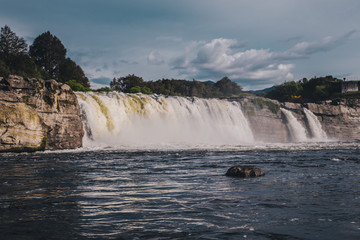 Maruia fall in New Zealand