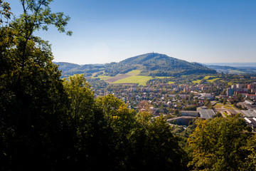 Koprivnice view from Bezrucova vyhlidka