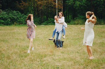 Obraz premium happy family HD