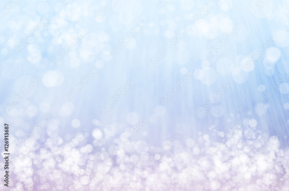 Canvas Prints lights bokeh background abstract.