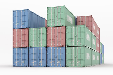 Fototapeta premium Containers