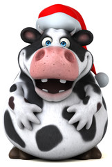 Fun cow - 3D Illustration