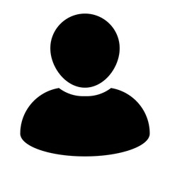 Human, Man, Person, Avatar, User Profile Vector Icon illustration