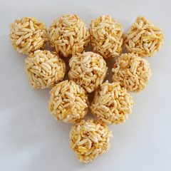 Vietnamese street food, rice cake