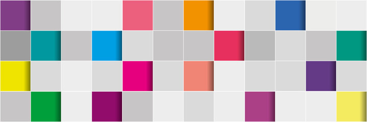 3D Panorama Hintergrund mit Kacheln