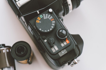 film camera with film
