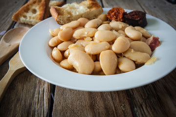 Spanish food fabada