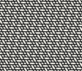 Abstract geometric black and white graphic design print tiles pattern