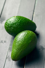 avocado on a wooden background