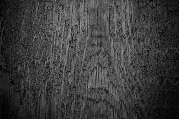 Old wooden planks with peeling paint like background. Toned