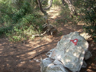 Obraz premium trekking on Hvar island