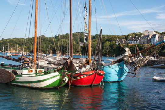 Tjalk, anciens bateaux hollandais