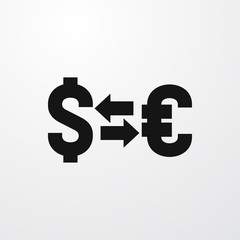 money exchange icon illustration
