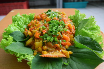 Fish in tomato sauce