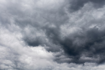 Obraz premium Ominous Grey Storm Clouds