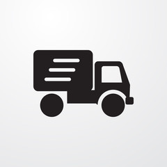 truck icon illustration