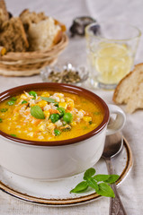 Soup with pasta