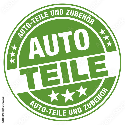 "Auto-Teile - KFZ-Teile und Zubehör!" Stockfotos und ...