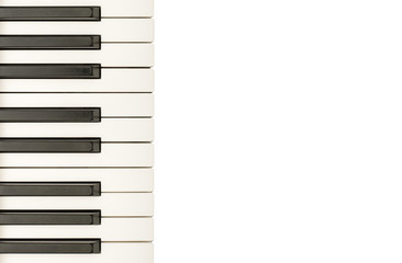 Piano keyboard - Tastiera di pianoforte