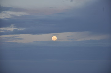 Obraz premium Moonlit sky