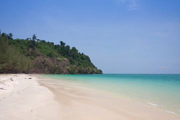 Beautiful sea and blue sky at Andaman sea,thailand