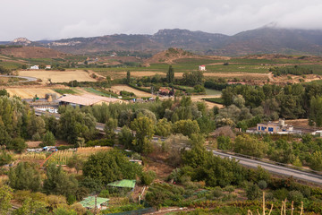La Rioja Countryside and Vineyards, Haro, Northern Spain