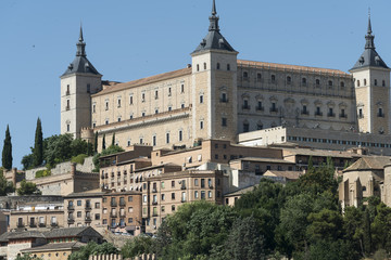 Fototapeta na wymiar Toledo (Spain): the Alcazar