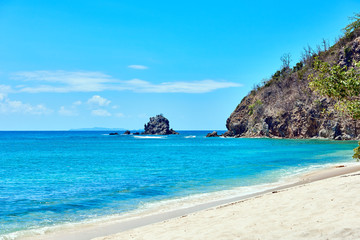 coron white sand beach Palawan Philippines